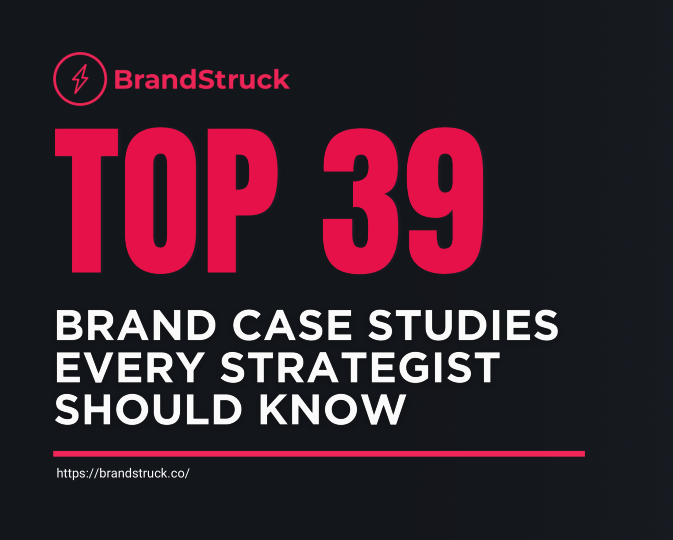 Top 39 Brand Case Studies PDF cover
